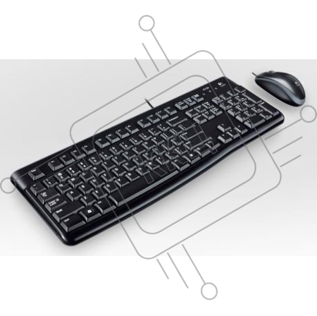 Клавиатура + мышь Logitech Desktop MK120
