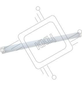 Светильник Iek LDBO0-5002-36-4000-K02 LED ДБО 5002 36Вт 4000К IP20 1200мм металл {аналог люм.свет. 2х36, 1200х70х27 мм, металл. корпус }