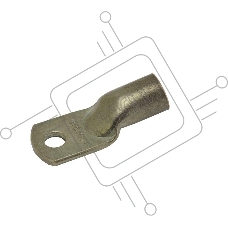 Наконечник силовой медный лужен. JG-10-6-5 (ТМЛ) EKF jg-10-6-5