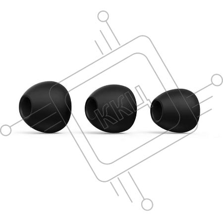 Гарнитура вкладыши Philips TAE1105BK/00 1.2м черный проводные в ушной раковине