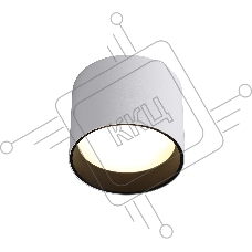 Светильник Ambrella light TN5303 WH/BK белый/черный GX53 max 15W D83*65