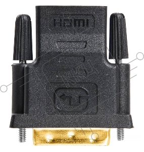 Адаптер Buro HDMI-19FDVID-M_ADPT HDMI-19M(F)/DVI-D(M) с позол. конт.