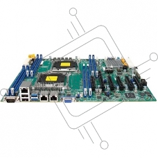 Серверная материнская плата Supermicro MBD-X10DRL-i-B, сокет LGA 2011-v3, чипсет Intel C612, 8xDDR4, 4xPCIe 3.0, 1xPCIe x16, 3xPCIe x8, 10xSATA, 2xGigabit Ethernet, 24+8+8 pin, ATX