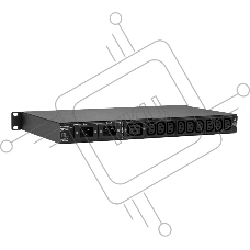 Автоматический ввод резерва ELEMY RACK ATS, 1U, 220В, 16А, OLED, Ethernet, in (2) C20, out (1) C19 (9) C13
