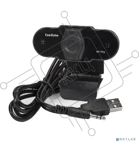 Веб-камера ExeGate EX287386RUS BlackView C525 HD Tripod (матрица 1/3