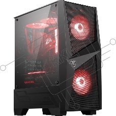Компьютерный корпус MSI MAG FORGE 100M / mid-tower, ATX, tempered glass side panel / 2x RGB 120mm & 1x 120mm fans inc. / MAG FORGE 100M