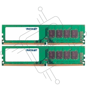 Модуль памяти Patriot Memory DDR 4 DIMM 8Gb (4Gbx2) PC21300, 2666Mhz, PATRIOT Signature (PSD48G2666K) (retail)