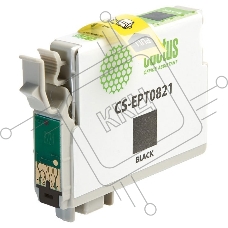 Картридж струйный Cactus CS-EPT0821 черный (13,8 мл) для Epson Stylus Photo R270/290/RX590