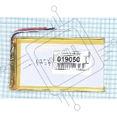 Аккумулятор Li-Pol (батарея) 2.5*60*100мм 3pin 3.7V/2500mAh