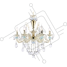 Светильник Ambrella light TR4923/6 GD/WH/BL золото/белый/голубой E14*6 max 40W D600*620