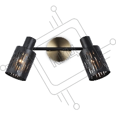 Светильник Ambrella light TR8668/2 BK/SB чёрный/бронза E14/2 max 60W 360*100*190