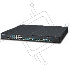 Управляемый коммутатор Planet L2+ 24-Port 10/100/1000T 802.3at POE+ plus 4-port 10G SFP+ Managed Switches with HardwLayer 3 12-Port 10G SFP+ + 8-Port 10/100/1000T Stackable Managed Switch with Dual 100~240V AC Redundant Power