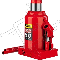 Домкрат STAYER 43160-30_z01  гидравлический бутылочный red force 30т 285-465мм