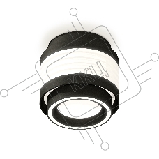 Светильник Ambrella Light XS8432002 SBK/FR черный песок/белый матовый GX53 (C8432, N8434)
