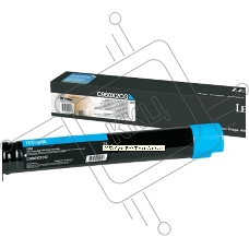 Картридж лазерный Lexmark C950X2CG голубой для C950