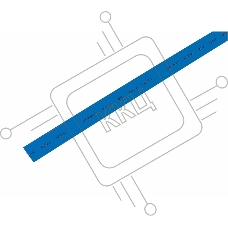 Термоусаживаемая трубка REXANT 10,0/5,0 мм, синяя, упаковка 50 шт. по 1 м