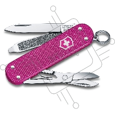 Нож перочинный Victorinox Classic Flamingo Party (0.6221.251G) 58мм 7 функций карт.коробка