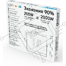 Прожектор светодиодный Gauss Elementary 200W 16800lm 6500К 200-240V IP65 черный LED 1/2