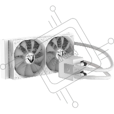 Система жидкостного охлаждения Formula Ice Jet Glow 240 ARGB Soc-AM5/AM4/1200/2066/1700/1851 белый 4-pin 1-27.2dB Al+Cu 310W Ret (ICE JET GLOW 240 WH)