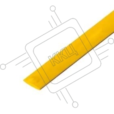 Трубка термоусадочная 6.0/3.0 1м желт. Rexant 20-6002