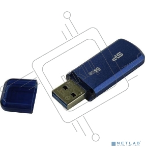 Флеш Диск Silicon Power 64Gb Power Helios 202 SP064GBUF3202V1B USB3.0 синий