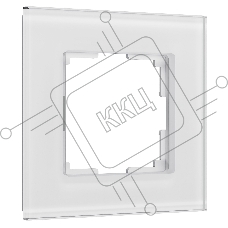 Рамка на 1 пост Senso (белый, стекло soft-touch) W0013101