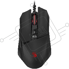 Мышь проводная A4Tech Bloody W65 Max Mini черный, 12000 dpi, USB Type-A, кнопки - 7