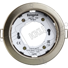 Светильник 71 280 NGX-R1-004-GX53 IP20 сатин/хром Navigator 71280
