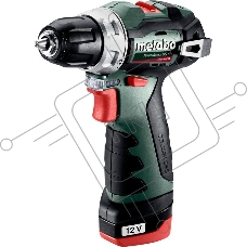 Дрель-шуруповерт Metabo PowerMaxx BS BL 12 601721500, Аккумуляторный, 12В, Кейс