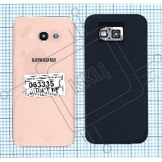 Задняя крышка для Samsung A520 Galaxy A5 (2017) розовая