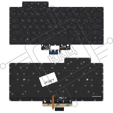 Клавиатура для ноутбука Asus ROG Zephyrus G14 GA401 черная c подсветкой маленький энтер