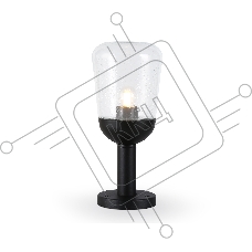 Светильник Ambrella light ST2085 BK/CL черный/прозрачный IP54 E27 max 40W D150*350