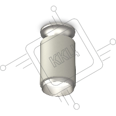 Светильник Ambrella Light XS6314120 SGR/MCH серый песок/серебро полированное MR16 GU5.3 (N6904, C6314, N6123)