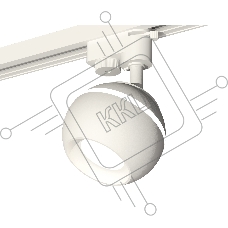 Светильник Ambrella light XT1101001 SWH белый песок MR16 GU5.3 LED 3W 4200K (A2520, C1101, N7020)
