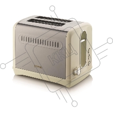 Тостер Gorenje T1100CLI 860Вт бежевый/серебристый