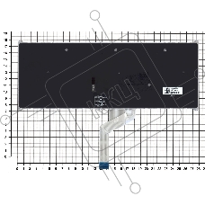 Клавиатура для ноутбука Acer Swift 5 SF514-52T серебристая с подсветкой