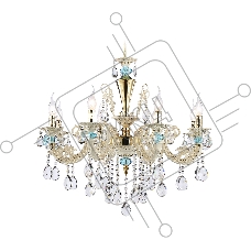 Светильник Ambrella light TR4926/8 GD/WH/CL золото/белый/прозрачный E14*8 max 40W D740*630