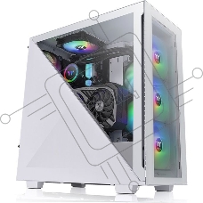 Компьютерный корпус Thermaltake Divider 300 TG ARGB белый без БП ATX 2x120mm 2xUSB3.0 audio front door bott PSU