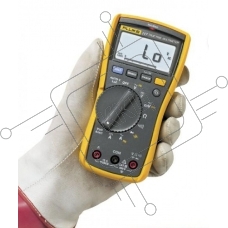 Мультиметр FLUKE 117  цифровая 600мА Диод тест черный, желтый 0,55кг