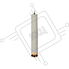 Светильник Ambrella Light XP6314030 SGR/SBK/PYG серый песок/черный песок/золото желтое полированное MR16 GU5.3