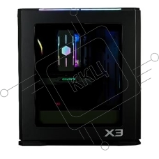 Компьютерный корпус ZALMAN X3, ATX, BLACK, WINDOW, 2x3.5