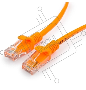 Патч-корд UTP Cablexpert кат. 5e, 1м, литой, многожил. (оранжевый)