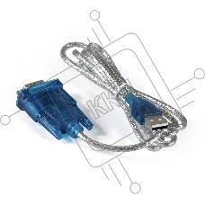Кабель-адаптер Exegate EX284950RUS  USB 2.0-RS232 ExeGate EX-UAS-0.8 (Am/DB9M, 0,8м, крепеж разъема - винты)