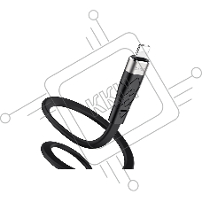 Кабель HOCO USB X53 Angel для Lightning, 2.4А, 1м, черный