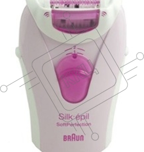Эпилятор Braun SE3270 скор.:2 насад.:1 от электр.сети розовый/белый