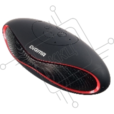 Колонка портативная Digma S-10 черный 3W 1.0 BT