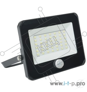 Прожектор Iek LPDO602-50-65-K02 СДО 06-50Д светодиодный черный с датчиком движения IP54 6500K