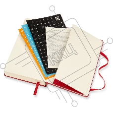 Ежедневник Moleskine CLASSIC DAILY POCKET 90x140мм 400стр. фиксирующая резинка красный