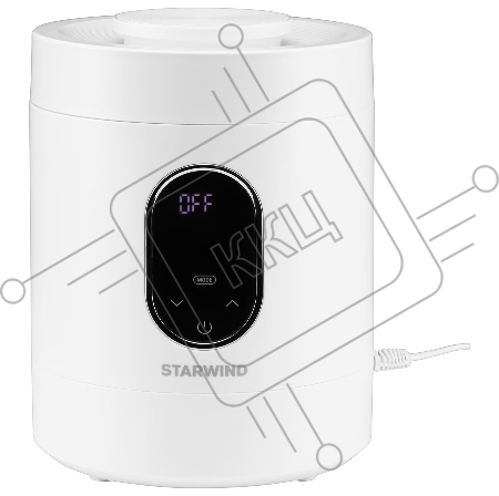 Увлажнитель воздуха Starwind SHC2325 30Вт (ультразвуковой) белый