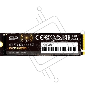 Накопитель SSD Silicon Power PCI-E 4.0 x4 2TB SP02KGBP44US7505 US75 M.2 2280